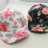 High quality baseball cap fashion women flower adult women baseball hats and caps