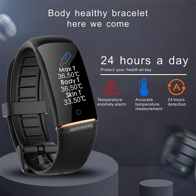 4.0 Blue Tooth Phone Watch Touch Screen E98S Body Temperature Measurement Sports Watches