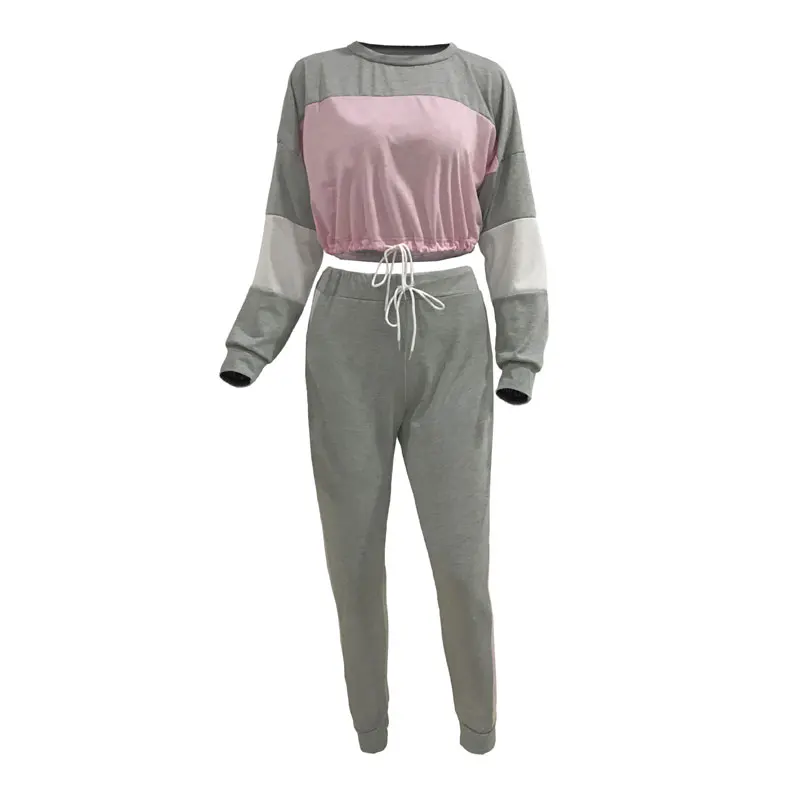 

2020 Autumn Two Piece Set Top And Pants Ladies Tracksuits Women Two Piece Outfits Track Suit Sweatsuit Sweat Suits Women, Picture color