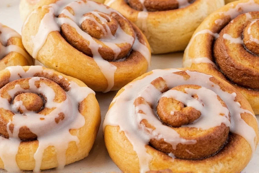 Comparison of Annie's actual products versus common cinnamon roll brands showing packaging differences