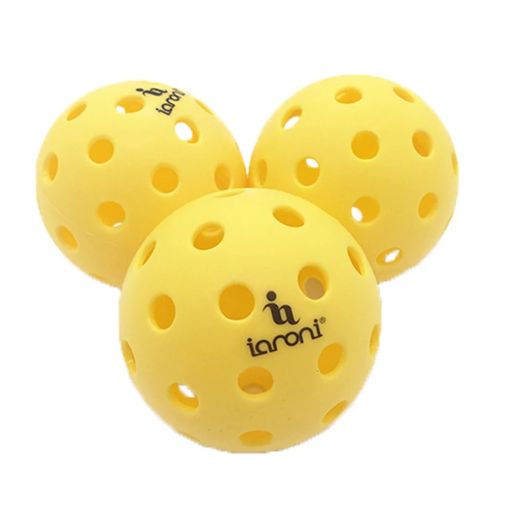 

Customized Color pickleball dropshipping Durable USAPA Pickleball Balls, Yellow green white or custom