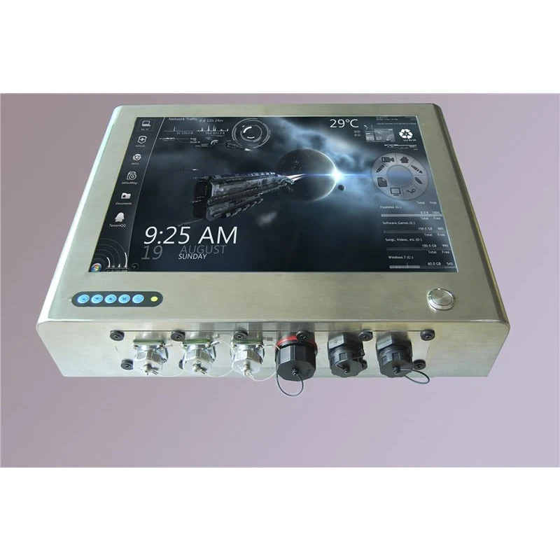 

Fanless 15 Inch Waterproof IP65 Touch Screen Industrial All in One Waterproof PC