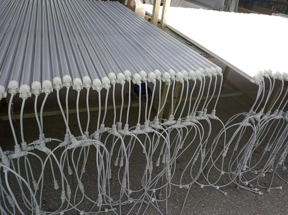 Emergency light T8 LED tube light AC85~265V 4ft fixture 24w led tube lighting