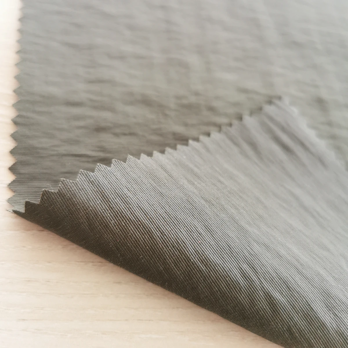 Custom Color&print 100 Nylon 320d Wrinkle Taslan Fabric With Pa