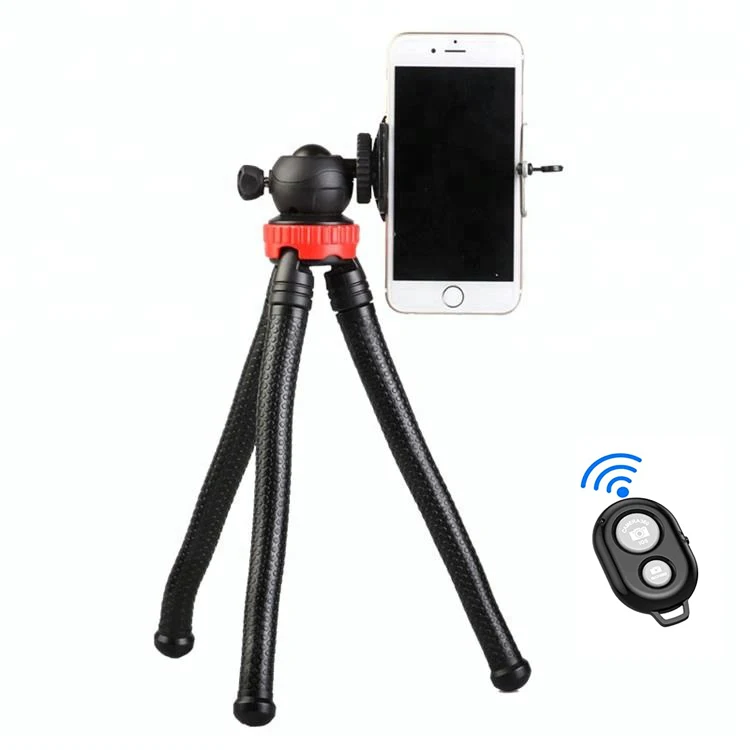 

Mini Octopus Flexible Phone Tripod Portable Rubber Universal Mobile Phone Digital Camera Folding Portable Monopod