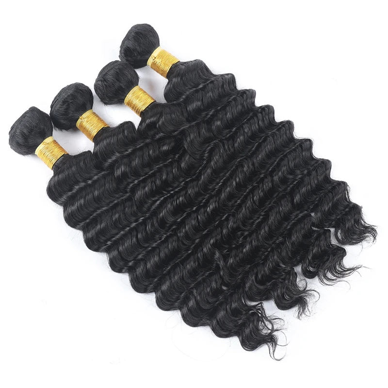 

Raw Virgin Cuticle Aligned Brazilian Human Hair Deep Wave Bundles And Frontal,Recommended By Fly Honey Wigs