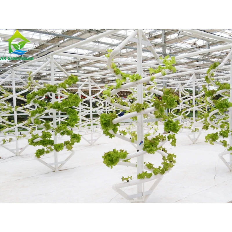 

Hydroponic greenhouse shelves with intelligent fertilization system