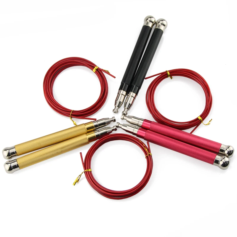 

Fitness Training Aluminium Metal Wire Self-locking Skipping Rope, 5 colors