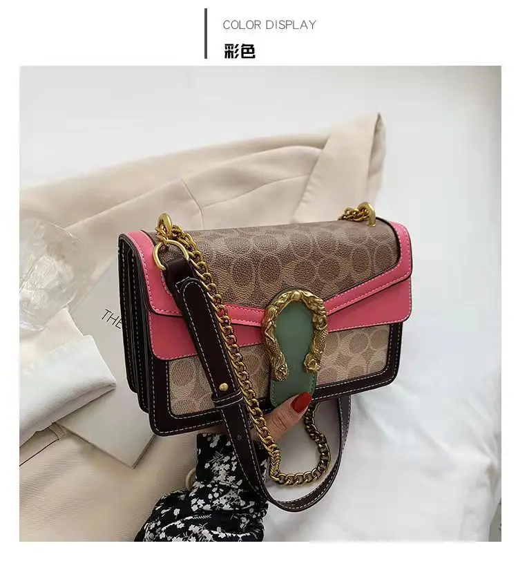 

Luxury Brand Designer Purses and Handbags Ladies Fashionable Bag One Shoulder Crossbody Chain Bags Casual Satchel 2021 New, Picture