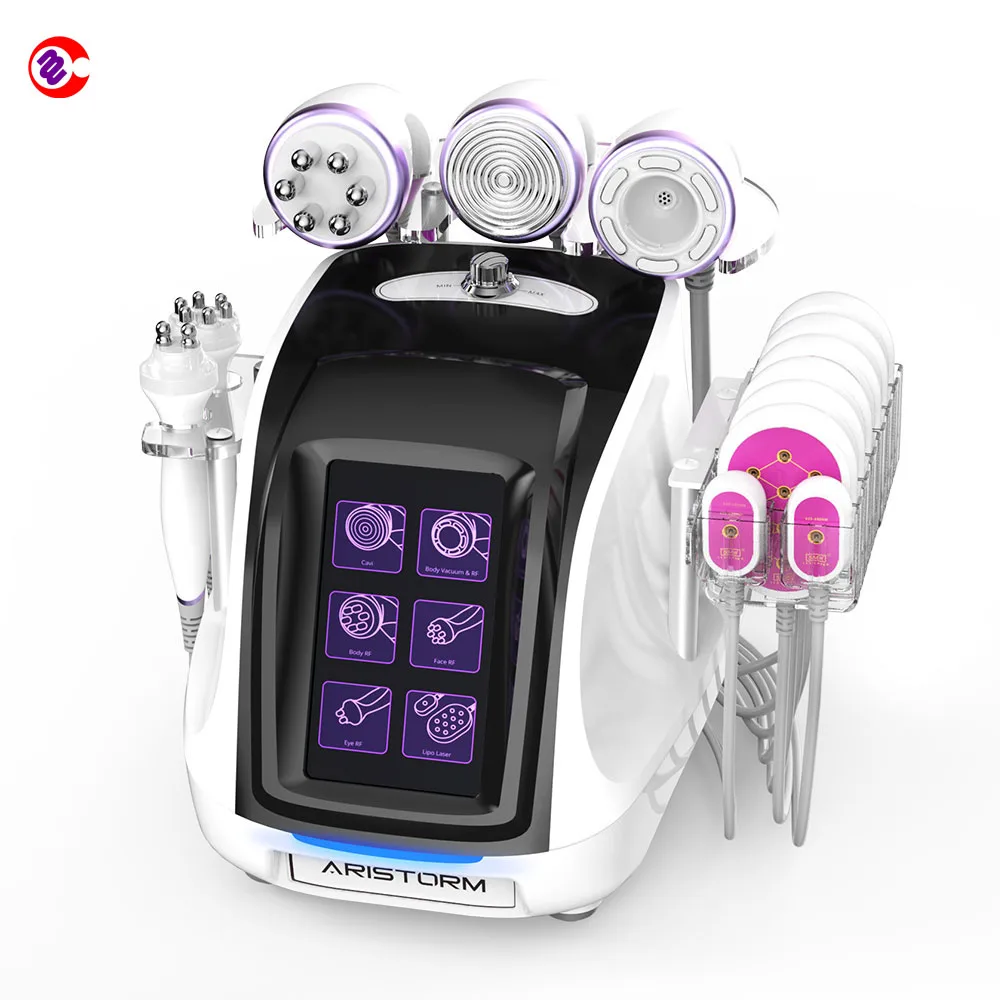 

Ultrasound Cavitation 2.5 40k RF Vacuum Face Massaging Skin Tightening Slimming Beauty Machine-Mychway