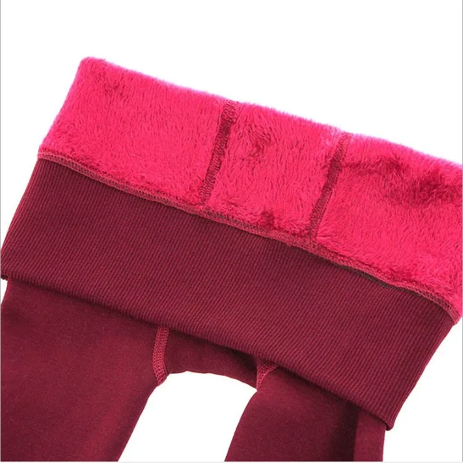 

Wholesale Cheap Price Thermal Leggings For Women 200/300 g Winter Thicken Warm Fleece Fuzzy Women Leggings