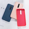 LOVEBAY Silicone Soft TPU Case for Xiaomi 6X Solid Color Mobile Phone Cover for Xiaomi Mix 2S Candy Color for Redmi Note7 Pro