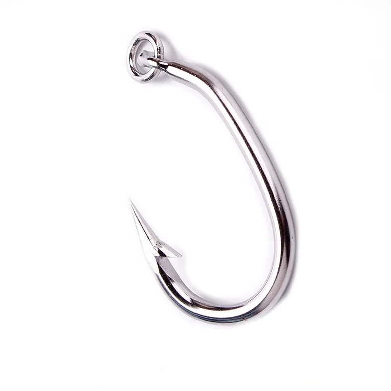 

deep sea commercial longline fishing tuna hook with ring