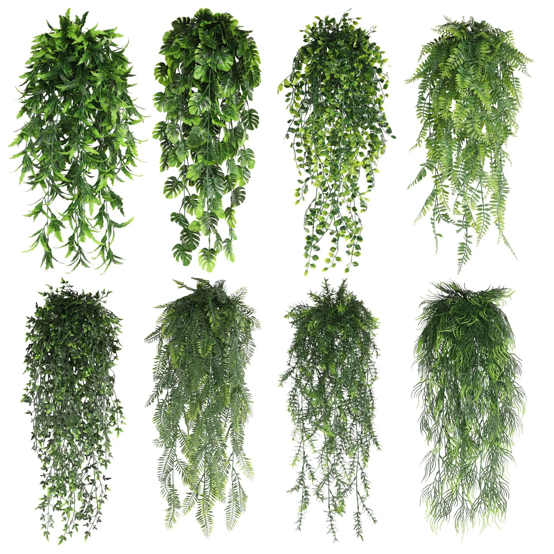 

Wholesale Artificial Ivy Vines Hanging Pot Plants For Indoor Decor Artificial Hanging Plant Home Garden Accessories