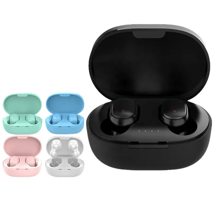 

Factory direct wholesale BT 5.0 TWS wireless for Android iOS airdots TWS headset A6s, Black white