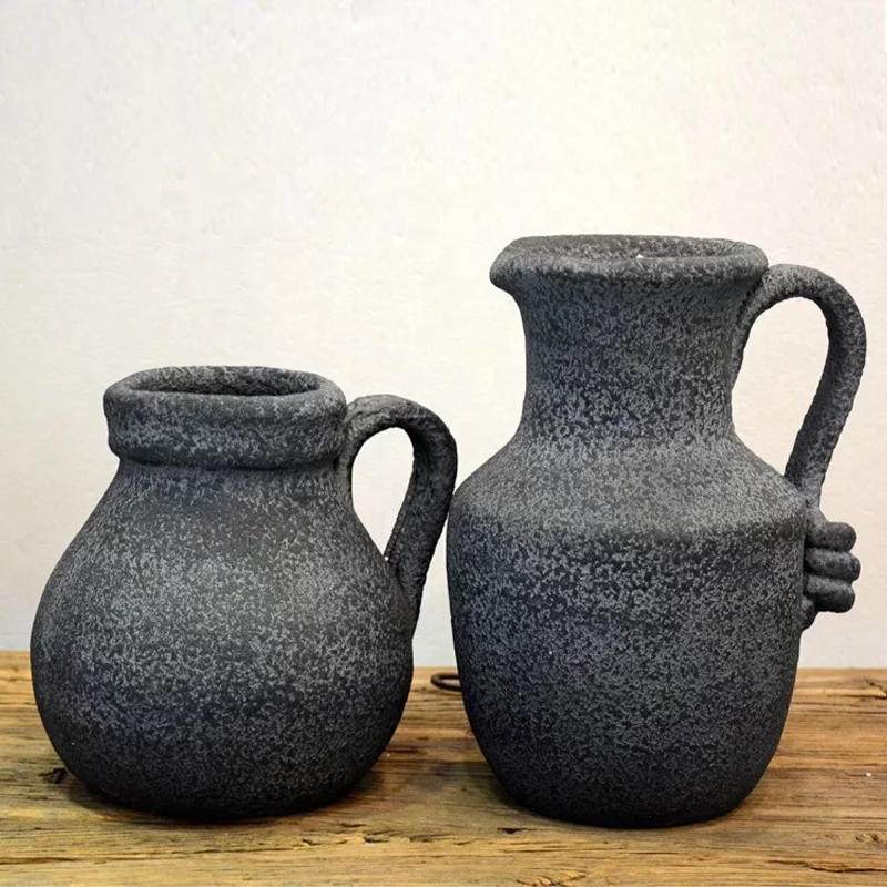 

Mid-Century Modern Style Fiberglass Flower Pots Small Size Plant Pots Garden Planters Indoor Outdoor Pots, Customized color