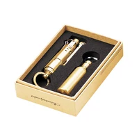 

JF-TZ027 JIFENG key ring brass oil Lighter with oil container set