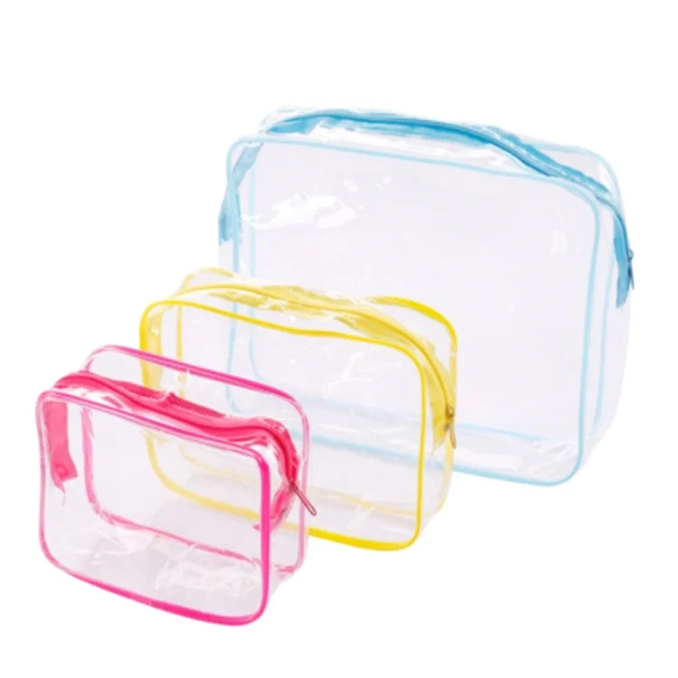 

Custom Transparent Makeup Clear Luxury Frosted Drawstring Jewelry Pvc Bag