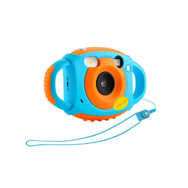 

Children Digital Camera Soft Plastic Anti-fall Early Education Puzzle Baby 5.0MP Toy Camera