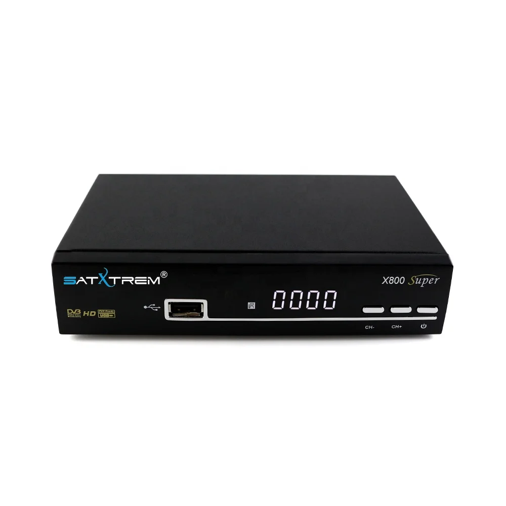 SATXTREM X800 Super DVB S2 satellite tv receiver 1080p Decoder support cccam newcam IPTV Receptor DVB-S2 HD Wifi Receiver