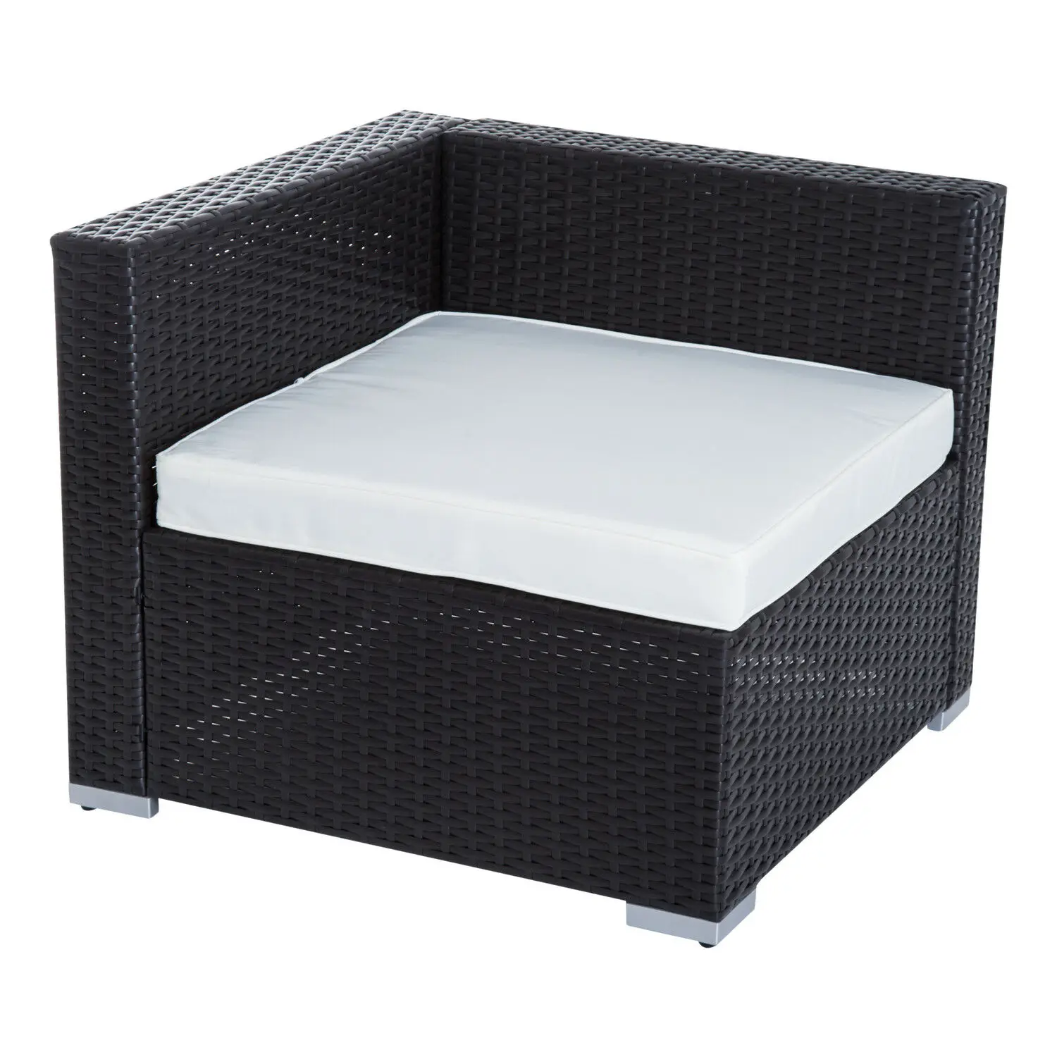 Rattan Outdoor Furniture Sectional Wicker Sofa Set 7 Pcs Patio Rattan