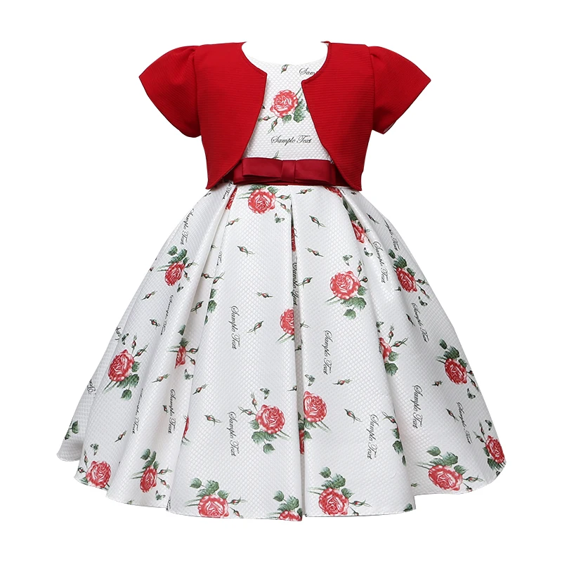

2020 Sleeveless Child Kid Wear Clothing Girl Party Dress Design