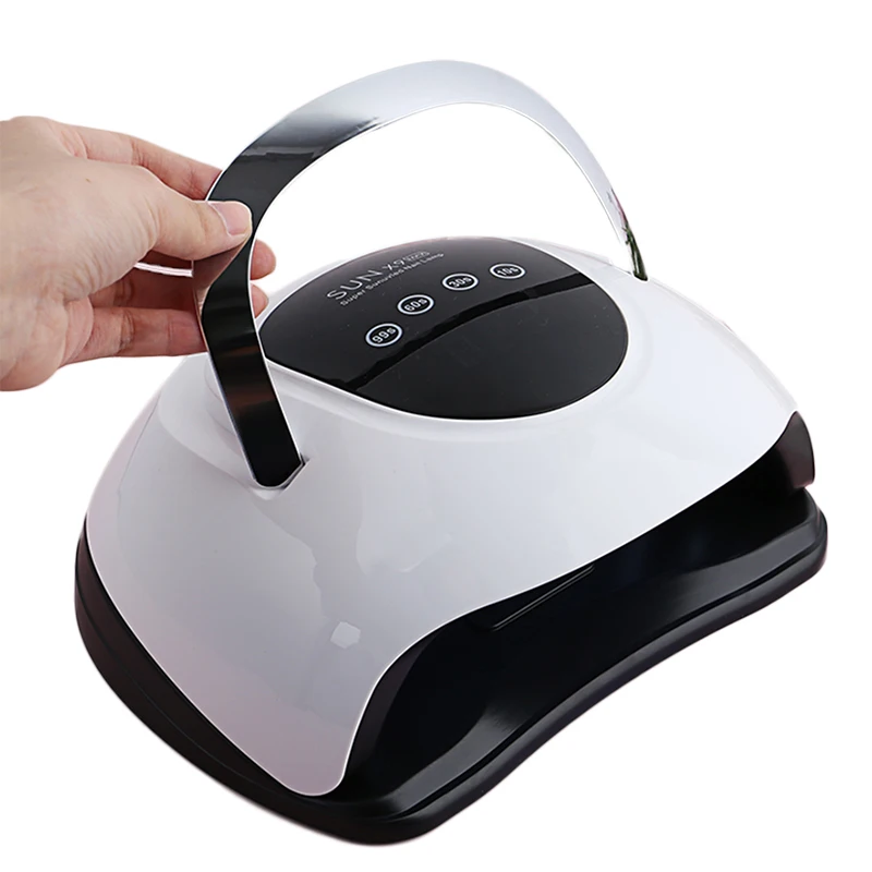

2021 SUN X9 MAX LED Nail Lamp Nail Dryer 57 LED UV Lamp For Drying Gel Nail Polish Manicure Pedicure Professional Gel Dryer Lamp, White