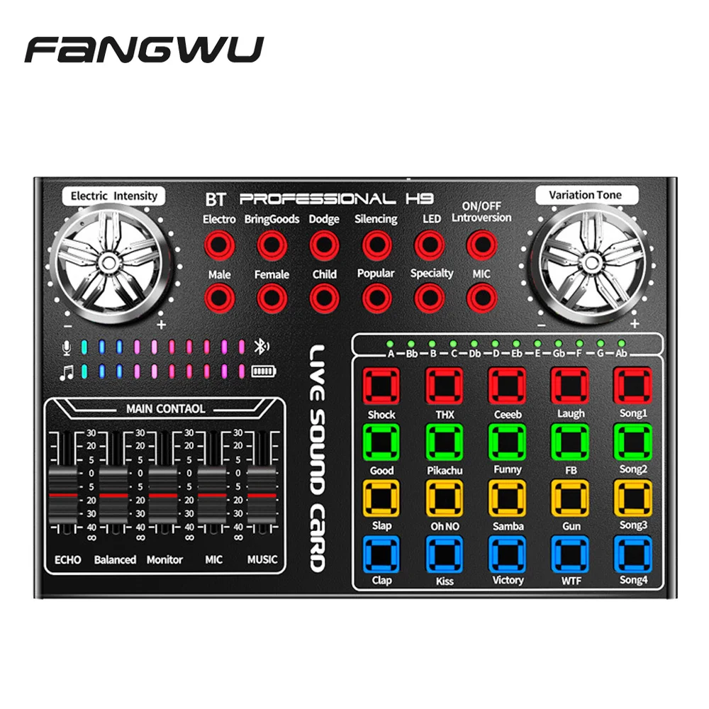 

New Best Computer Usb External Sound Cards Soundcard, Black