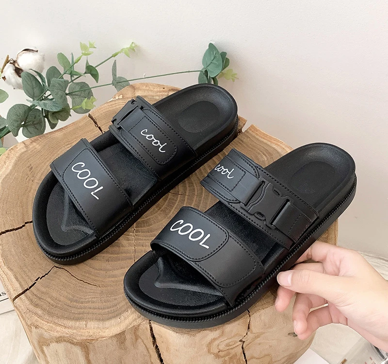 

Fashion outdoor soft nude beach women spa Korea PVC various color slide slippers, As per customers' requirements