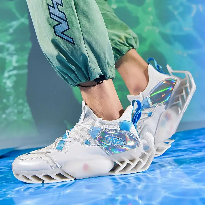 

Fashion Fashionable Shoes For Men Dehombre Blade Warrior Campus Shoes Beta Grey Running Brand Luxery Shoes For Man