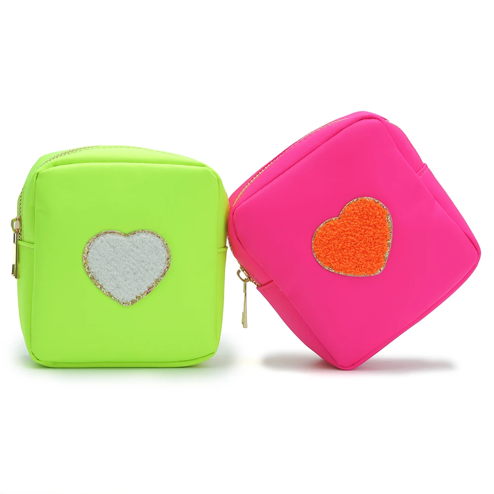 

New Trend Products Factory Direct Wholesale Waterproof Women Teenager Make Up Bag Cosmetic Bag Custom Logo Nylon Cosmetic Bags