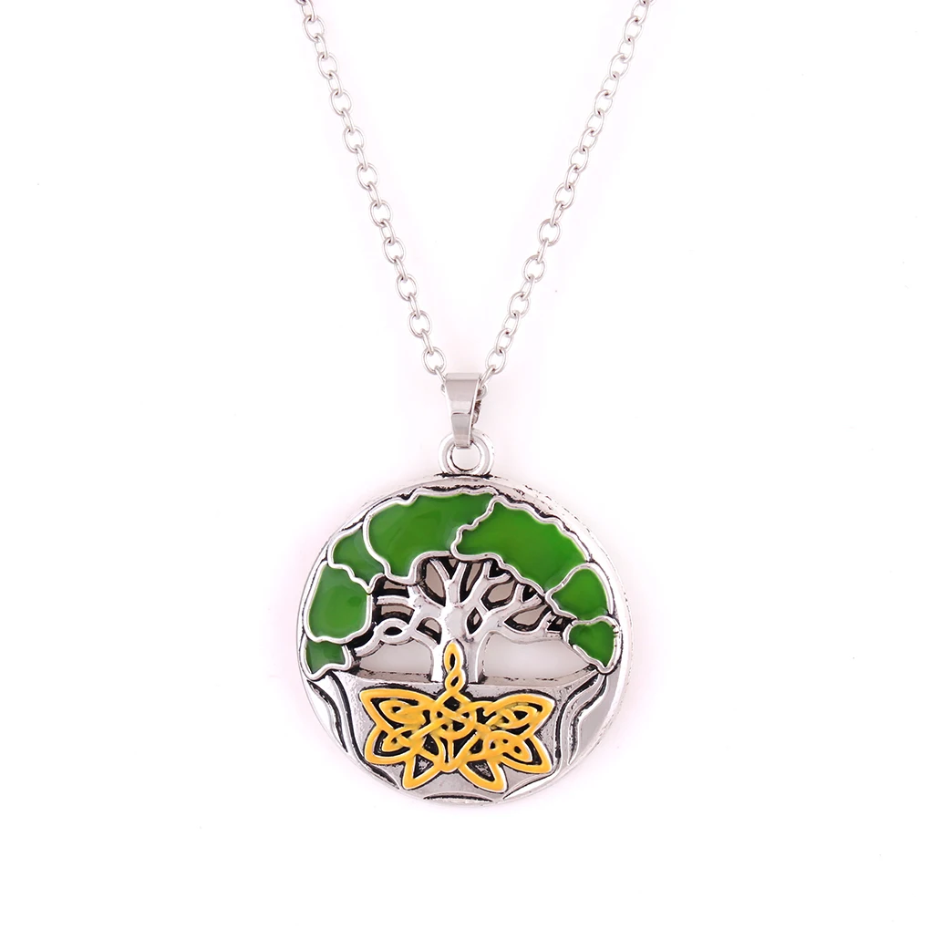 

Religious Enamel Tree necklace for women and men china jewelry wholesale