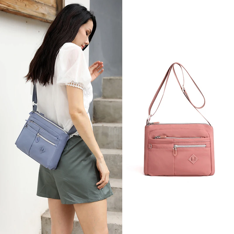 

Best selling multi-pocket messenger bags 2023 new arrivals fashion crossbody bag women sling waterproof women's shoulder bags