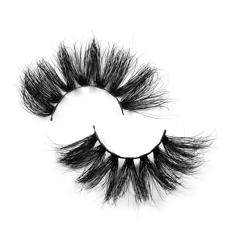 

wholesale vegan natural soft chemical fiber cosmetic eyelashes 18mm 20mm 22mm 3d eyelash vendor faux mink, Natural black color