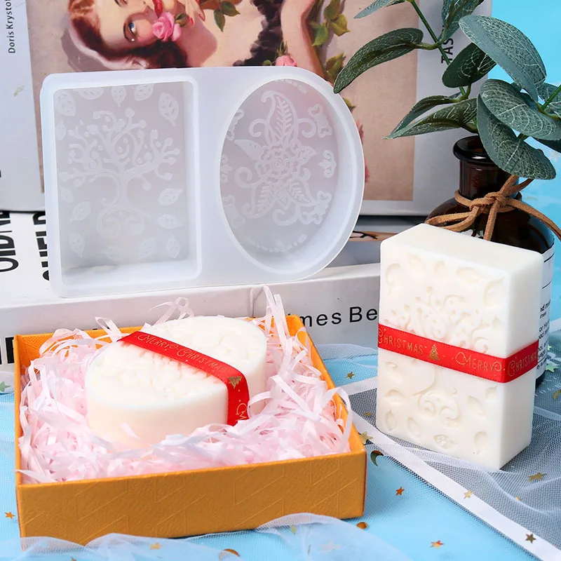 

Silica Gel Mold Western Region Ethnic Pattern DIY Handmade Home Decoration Resin Molds, White