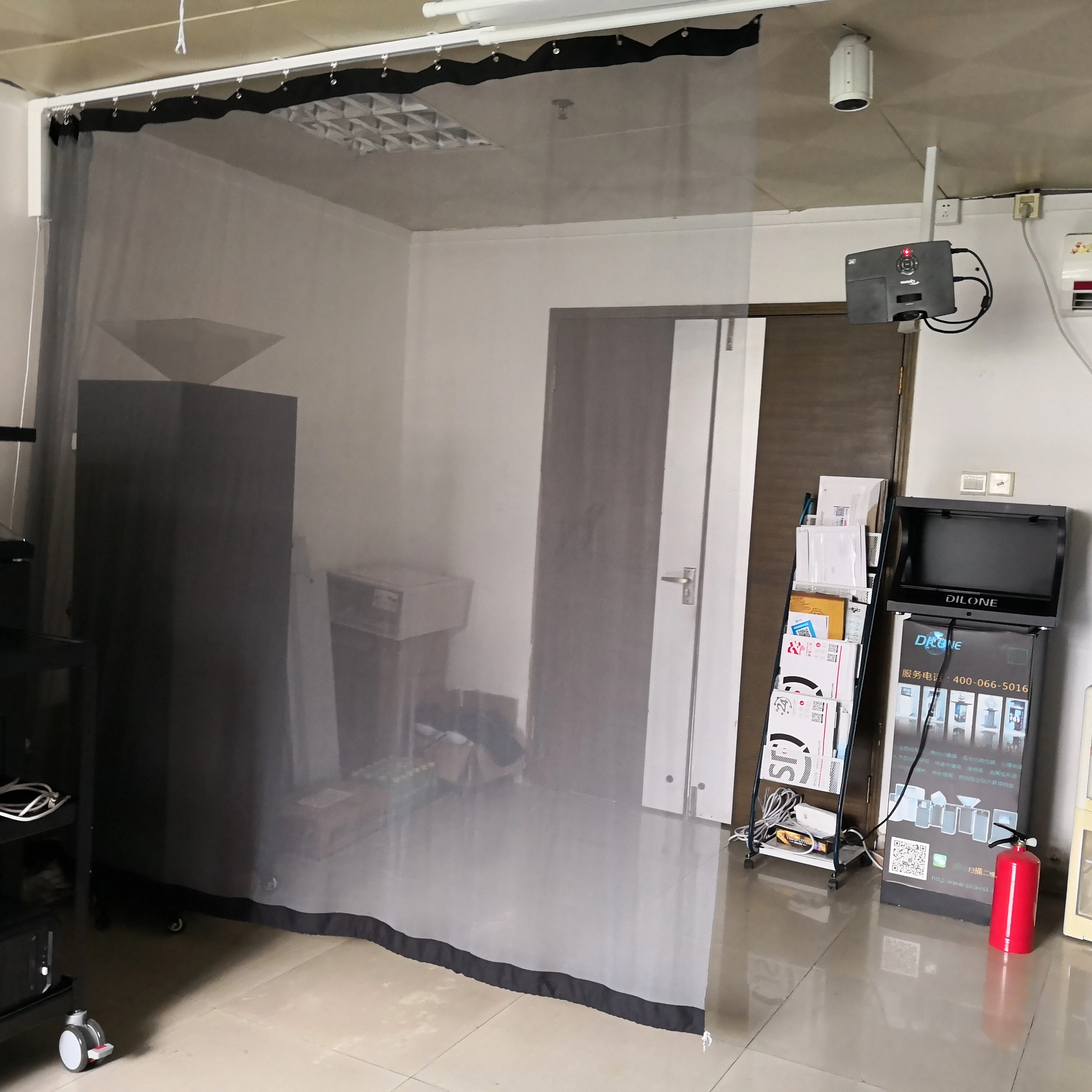 

360 Degree 3D Big Stage Large Projector Screen Hologram Mesh Screen For Projection