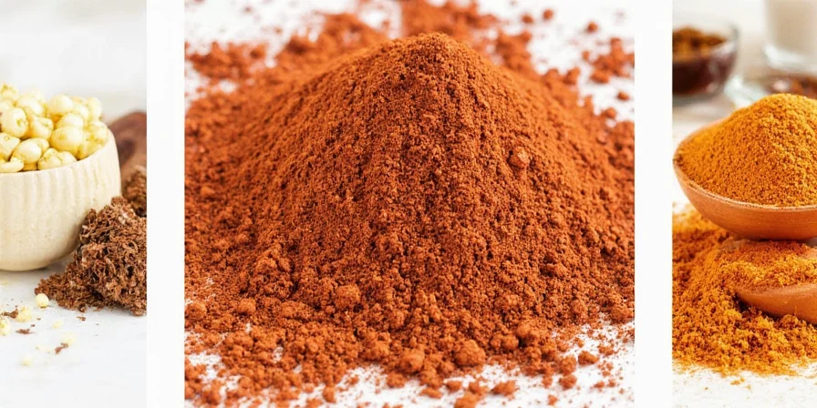 Close-up of smoked paprika in a wooden bowl
