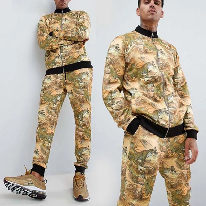 mens camo sweatsuit