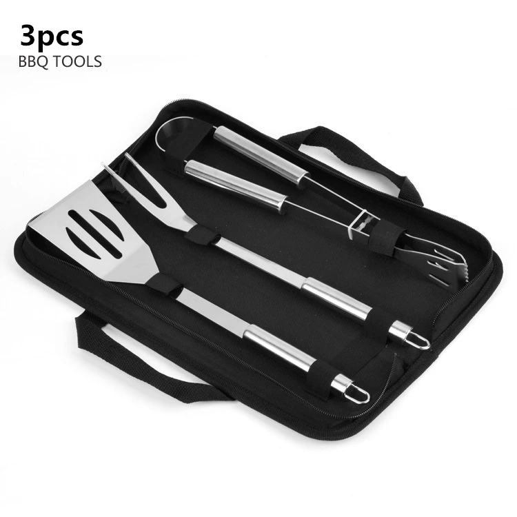 Promo Outdoor Household Stainless Steel Bbq Tools Barbecue Tool Set