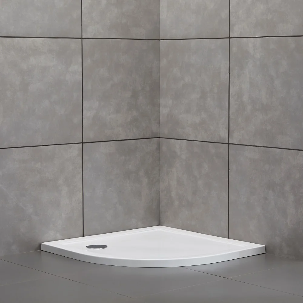 Single Threshold Shower Bas Acrylic Cheap Shower Tray Bathroom Products