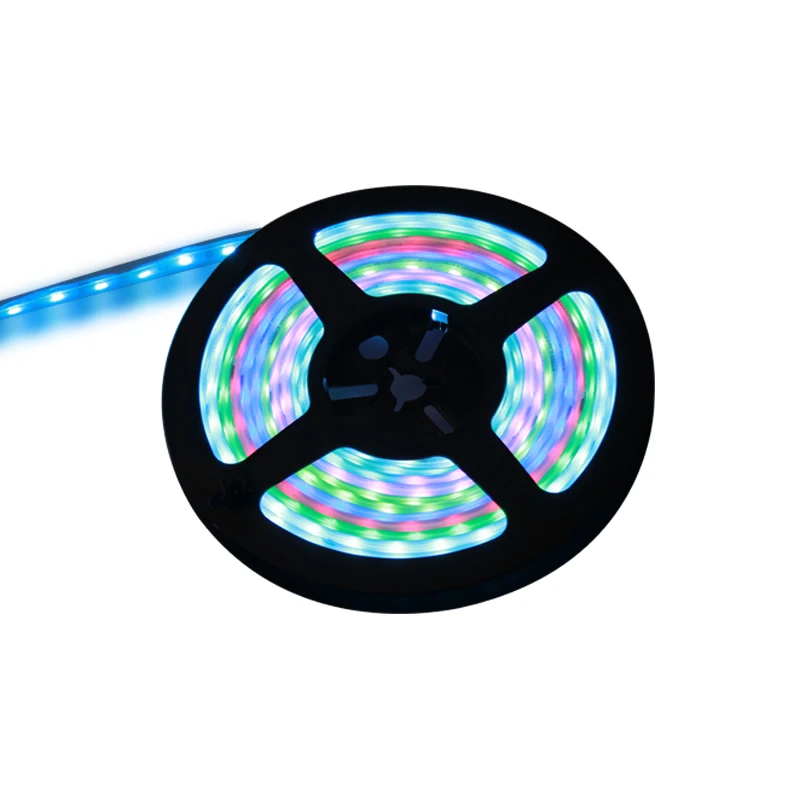 

Smart RGB Led Strip Light , Addressable Waterproof Smart Power Strip Alexa SDM 5050 TUYA App Smart Strip Light