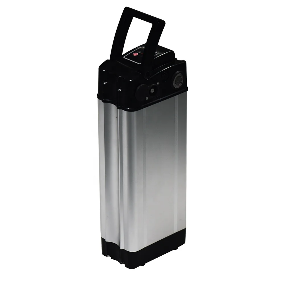 

rechargeable ebike battery 36v 15ah lithium silver fish