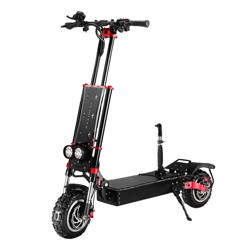 

BOYUEDA S4 Electric Scooter Adult 11 Inch Off-Road Tire 60V 28AH Lithium Battery 5600W Dual Motors Folding High Speed
