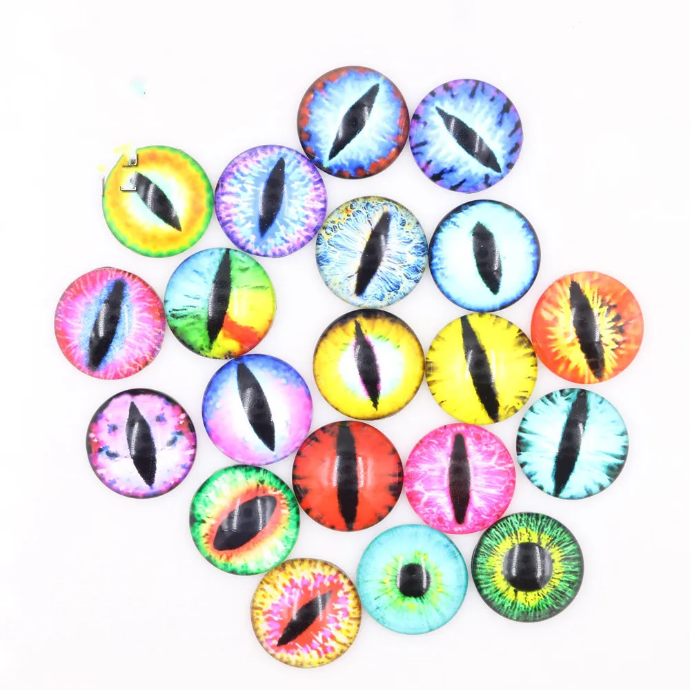 

DIY Retro Jewelry Accessories Time Gem With Picture Eye Cabochon Glass Patch