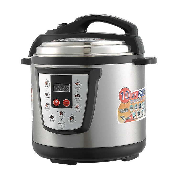5l 6l 12l Multifunction Electric High Pressure Cooker Digital Large
