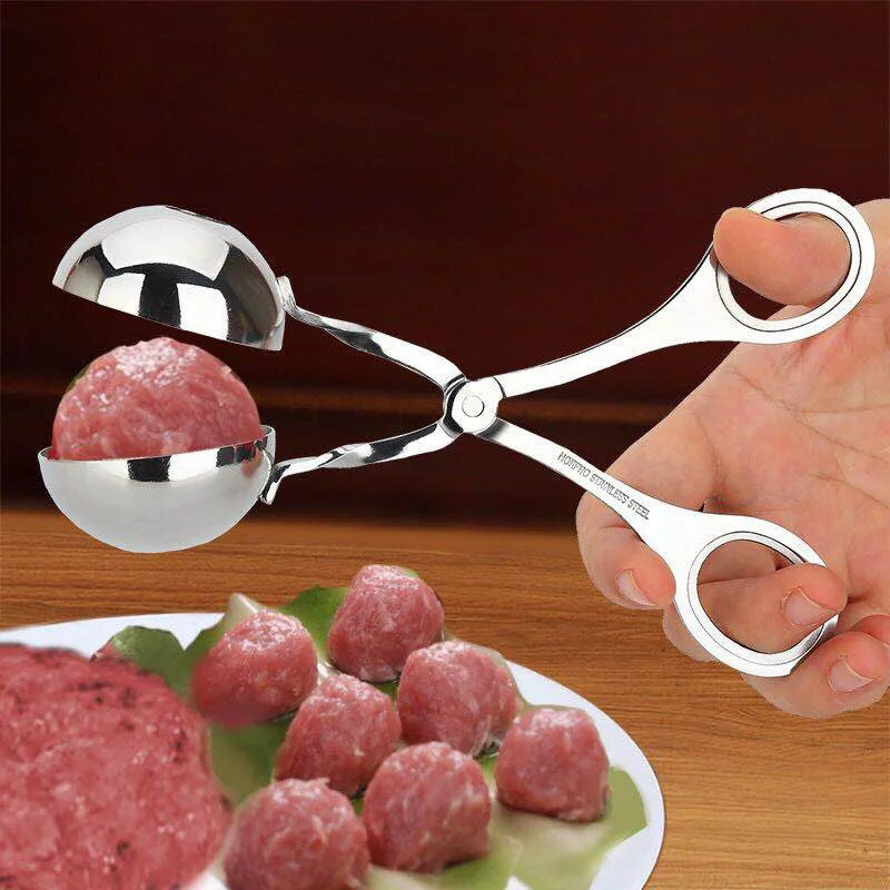 

1019-17 Non Stick Practical Meat Baller Kitchen Gadgets Cooking Tool Kitchen Meatball Scoop Ball Maker