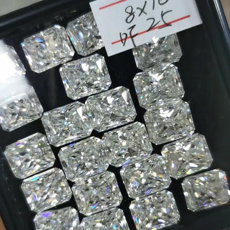 

White DEF VVS1 Moissanite Diamond Loose Stone Wholesale Price Round Brilliant Cut GRA Moissanite Gemstone Diamond