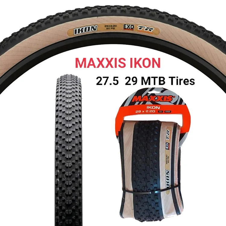 

Maxxis Ikon - Tubeless Folding Tires, 27.5 *2.2/ 29 Inch 29 * 2.0 2.35Tires for Mountain Bike, 3C EXO, XC