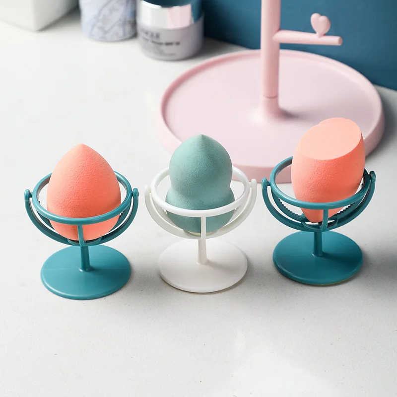 

Biodegradable Plant Beauty Sponge Friendly Materials Facial Sponge Plant Based Makeup beauty sponge stand, Pink
