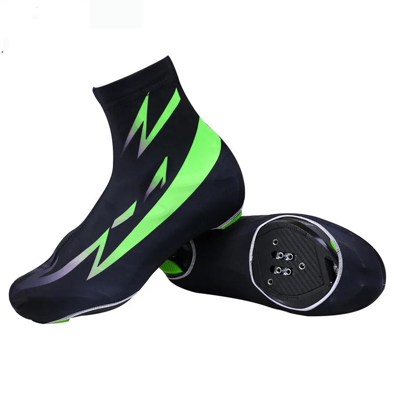 

Wholesale Custom Polyester Elastic Fabric MTB Bike Cycling Shoe Cover, Customized
